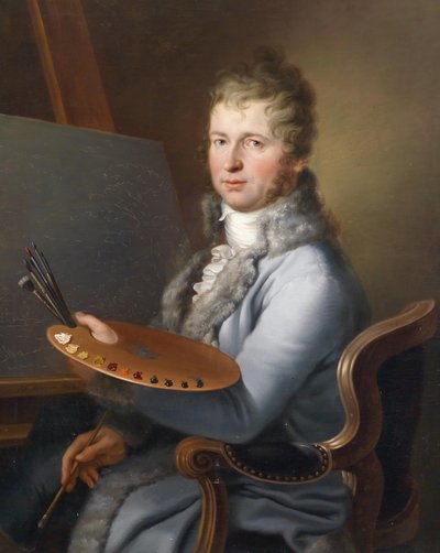 Portrait de Franz Stöber (1760-1834) selon la tradition familiale - Joseph Salomon